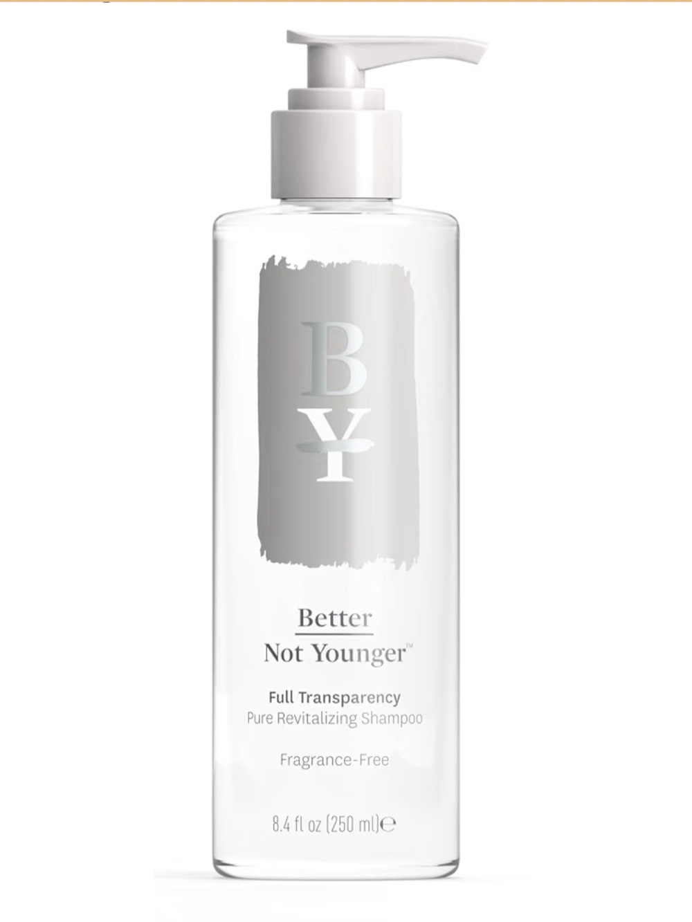 Better Not Younger Full Transparency Pure Revitalizing Shampoo 8.4oz BRAND NEW
